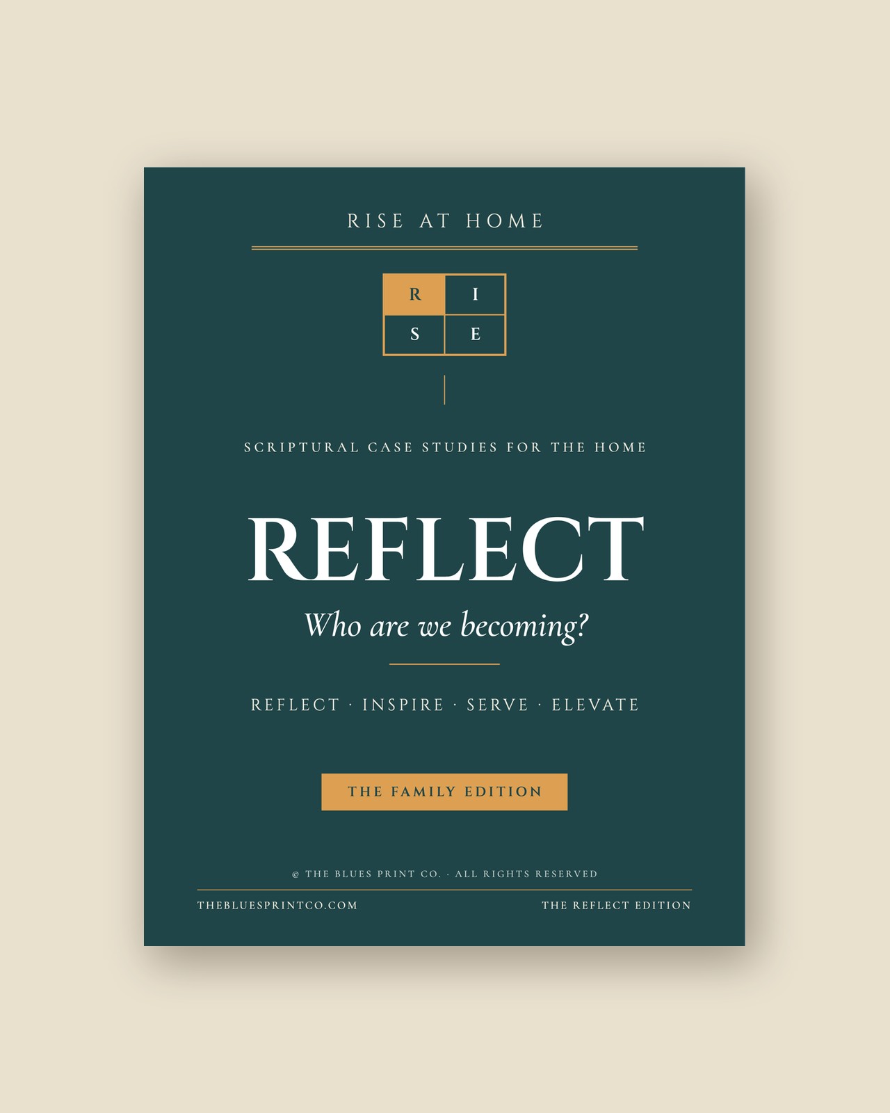 The REFLECT Family Edition cover, Who are we becoming?